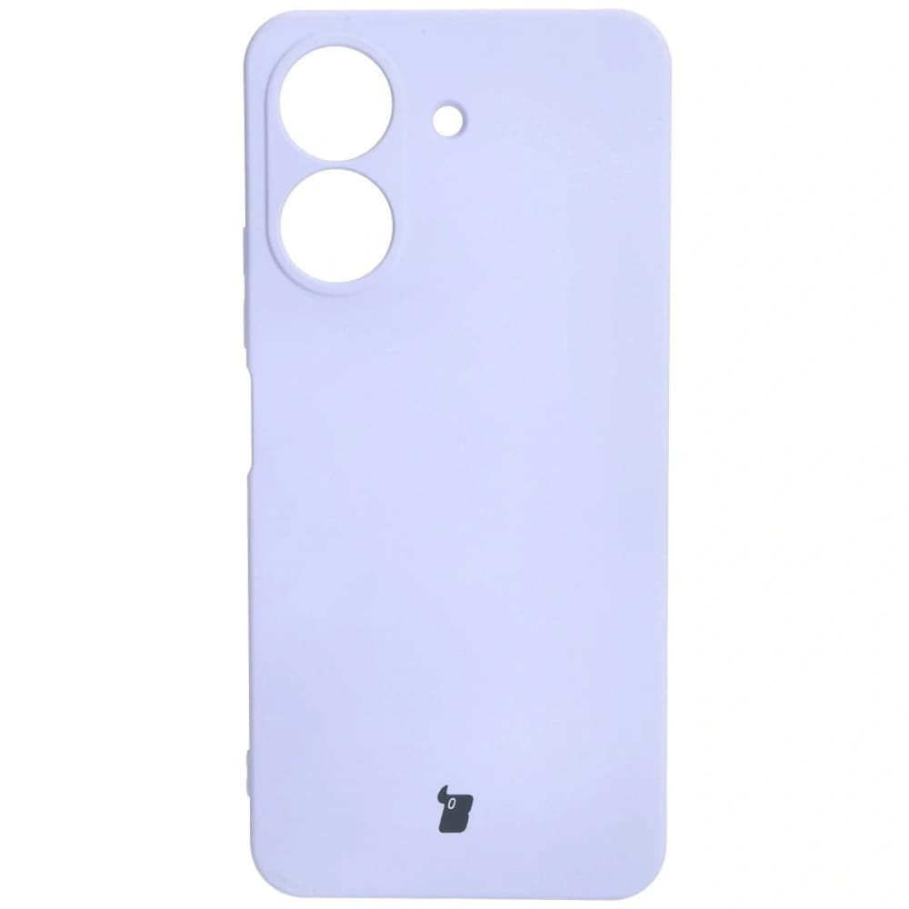 Etui Bizon Case Silicone pro Redmi 13C / Poco C65 jasně fialové - 2