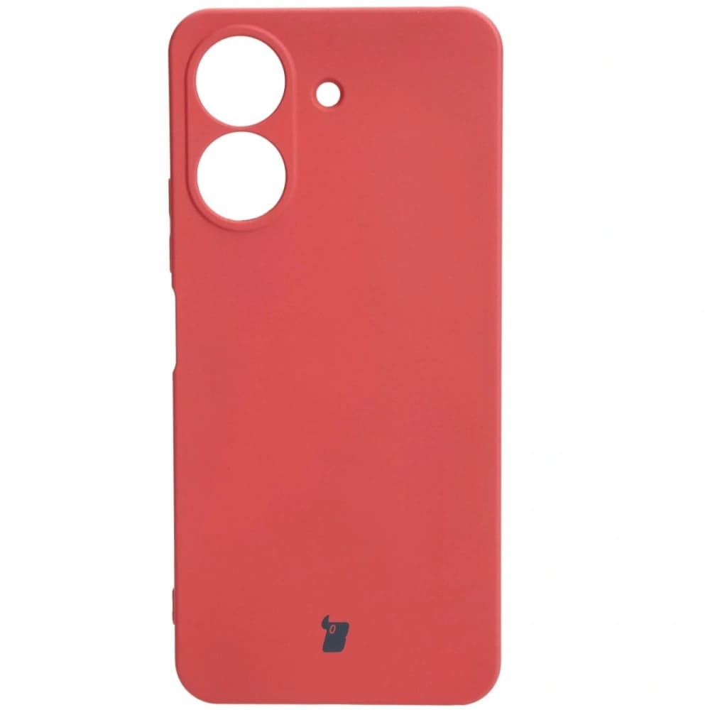 Etui Bizon Case Silicone pro Redmi 13C / Poco C65 špinavě růžové - 2