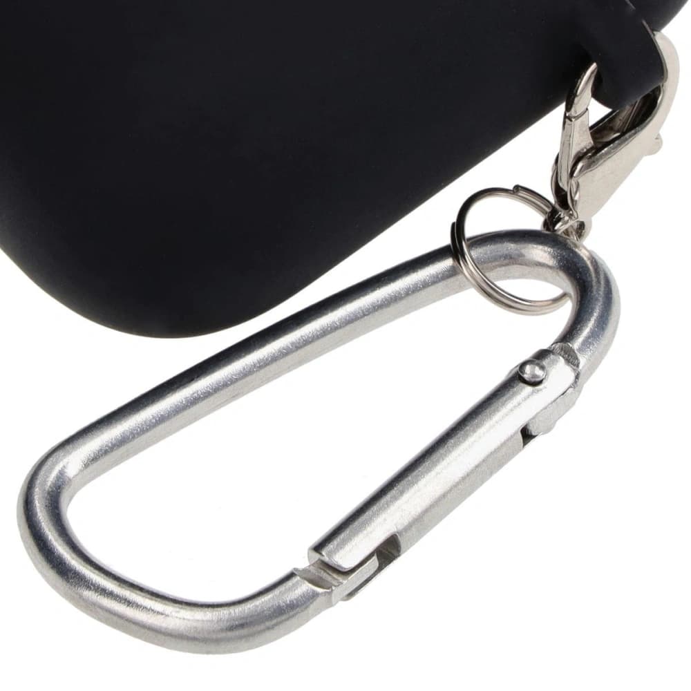 Etui Bizon Case sluchátka silikonové pro AirPods 1/2 černé - 5