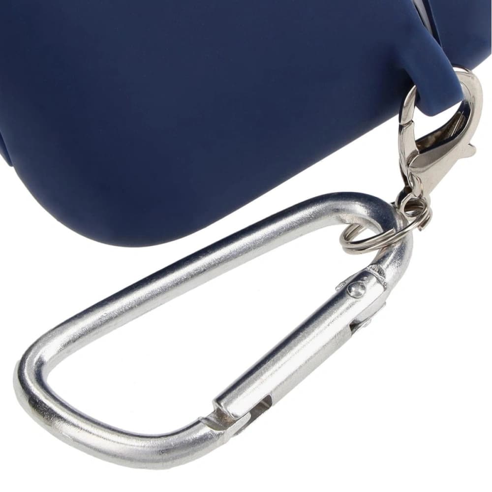 Etui Bizon Case sluchátka silikonové pro AirPods 1/2 modré - 5