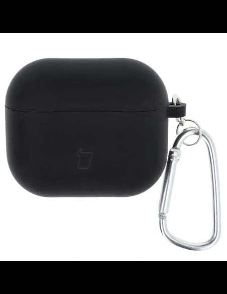 Etui Bizon Case sluchátka silikonové pro AirPods 3 černé