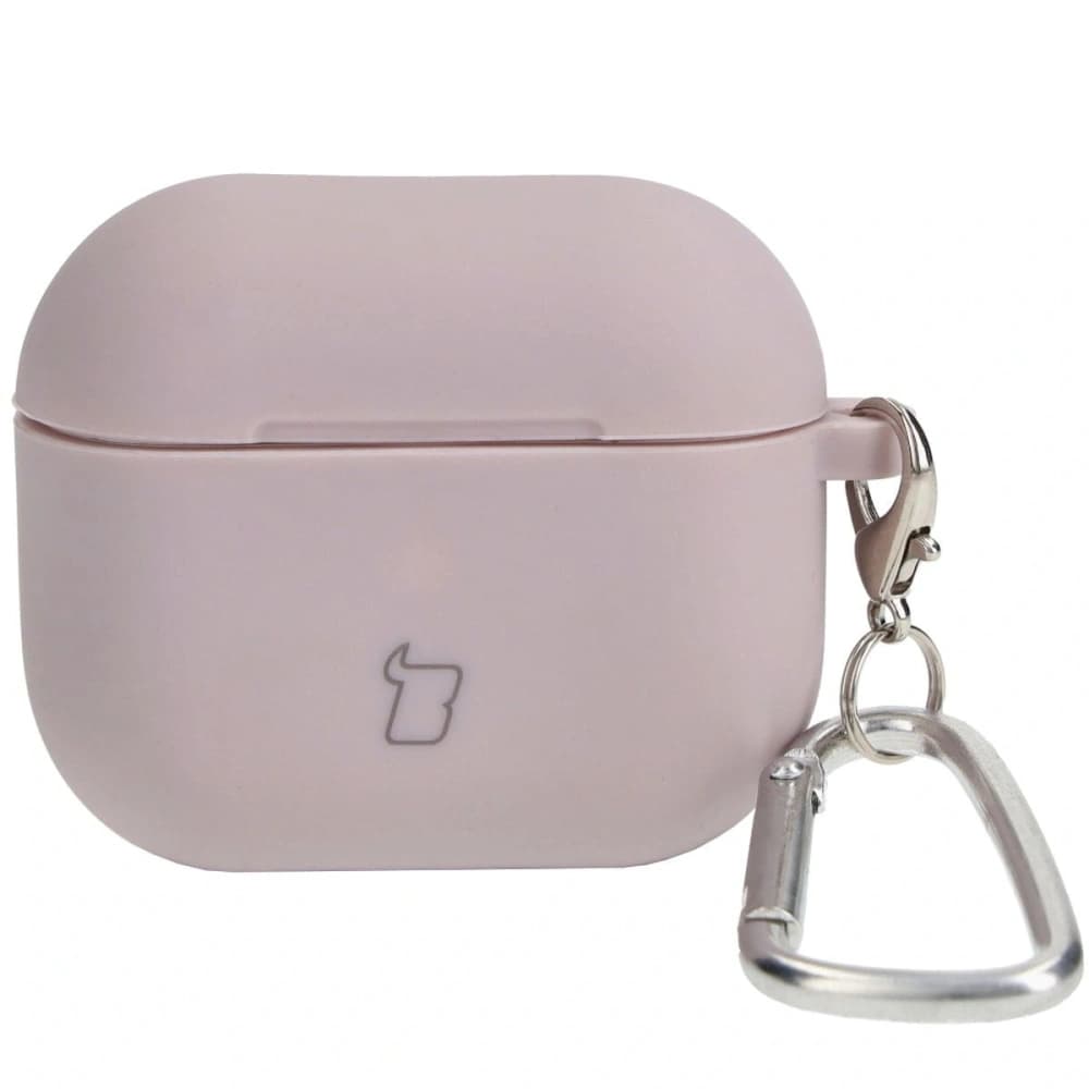 Etui Bizon Case sluchátka silikonové pro AirPods 3 levandulové