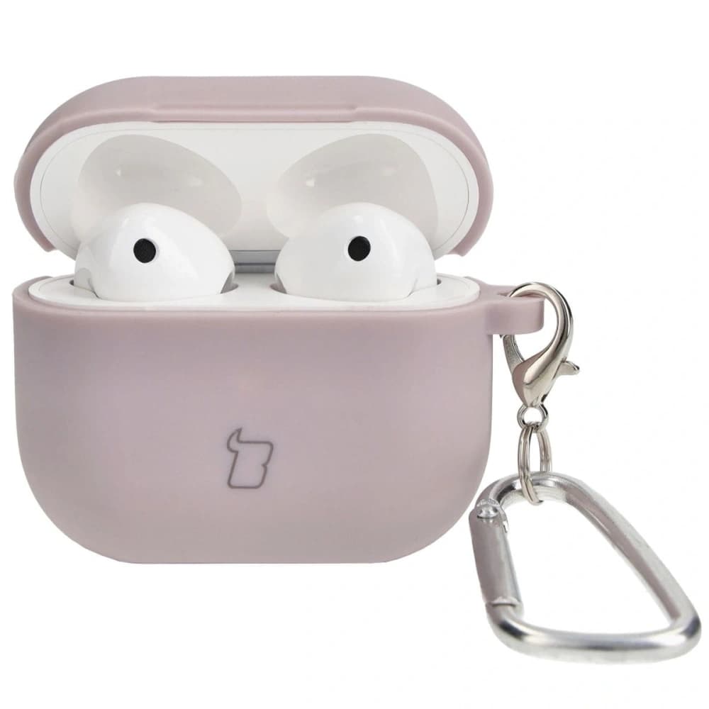 Etui Bizon Case sluchátka silikonové pro AirPods 3 levandulové - 3