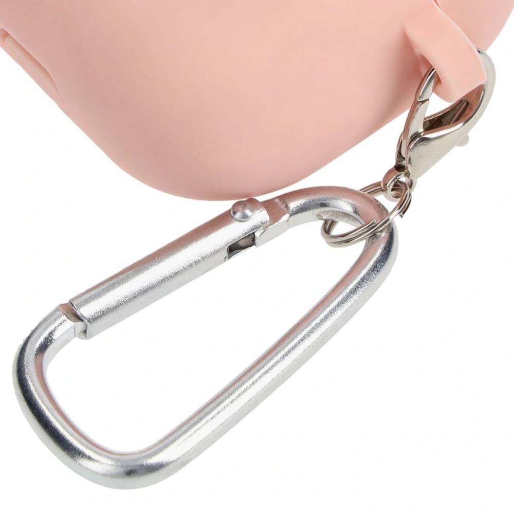 Bizon Case Headphone Silicone AirPods 3 light pink - 5