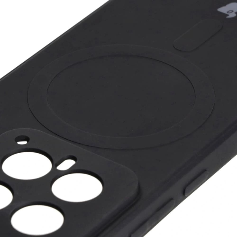 Etui Bizon Case Silicone Magnetic Sq do Xiaomi 14 černé - 5