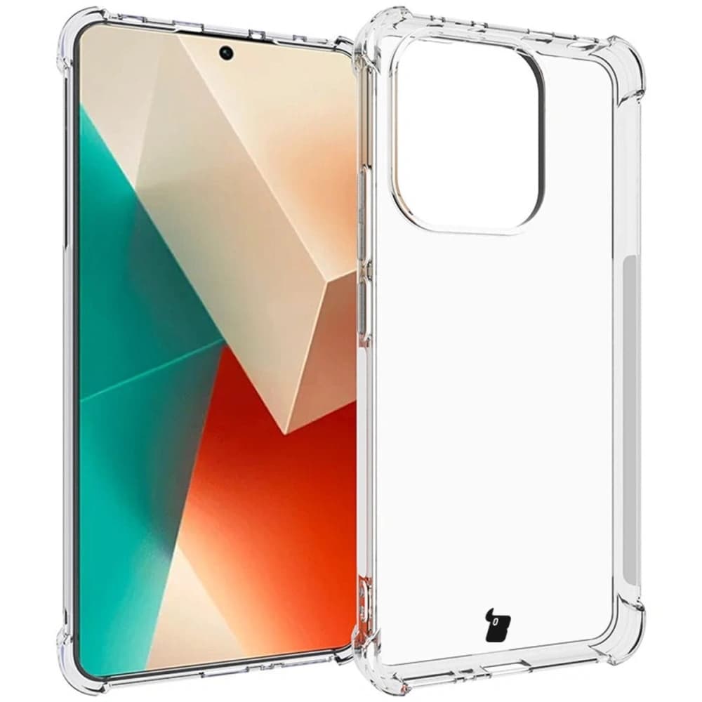 Elastické pouzdro Bizon Case Salpa pro Xiaomi Redmi Note 13 4G průhledné - 3