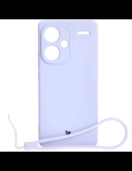 Caz de silicon Bizon Sq Xiaomi Redmi Note 13 Pro+ 5G mov deschis
