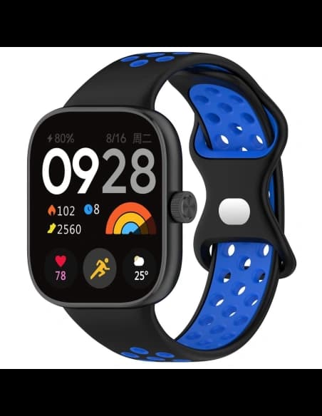 Bizon Strap Watch Octo Redmi Watch 4 / Xiaomi Smart Band 9 Pro / 8 Pro black-blue