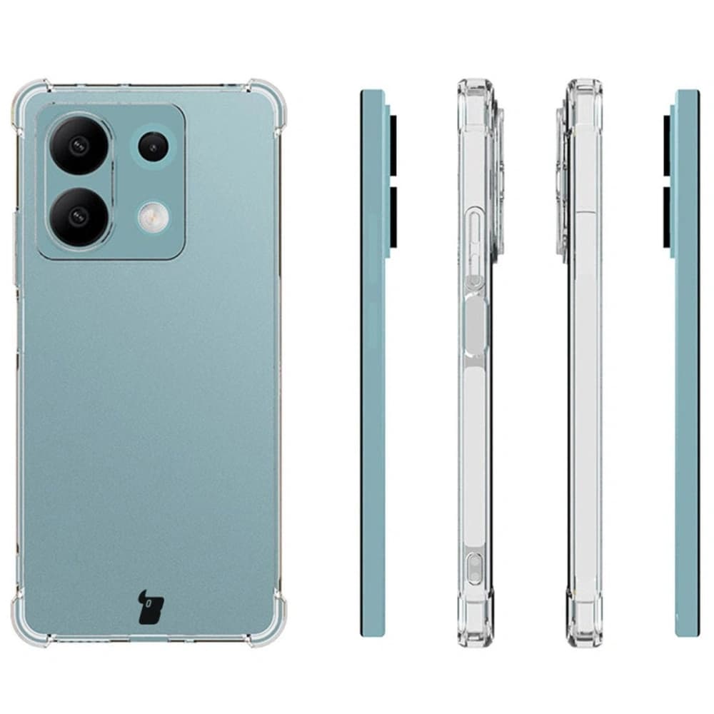 Elastické pouzdro Bizon Case Salpa pro Xiaomi Redmi Note 13 5G průhledné - 4