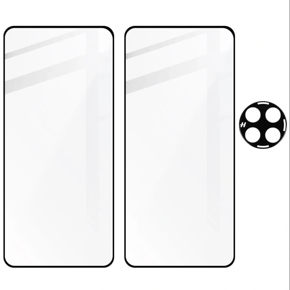 BIZON Edge 3D 2x Bildschirmglas + Kameraglas OnePlus 12 - 5