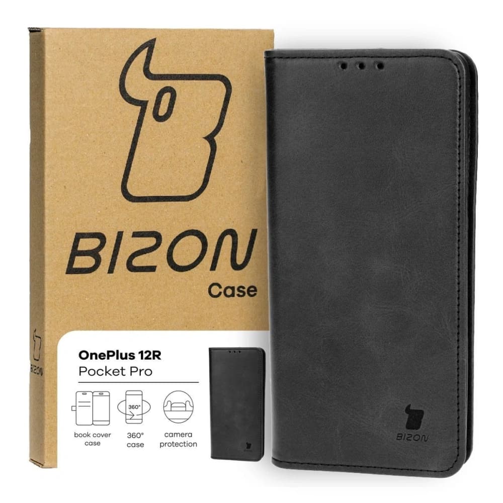 Bizon Case Pocket Pro OnePlus 12R schwarz