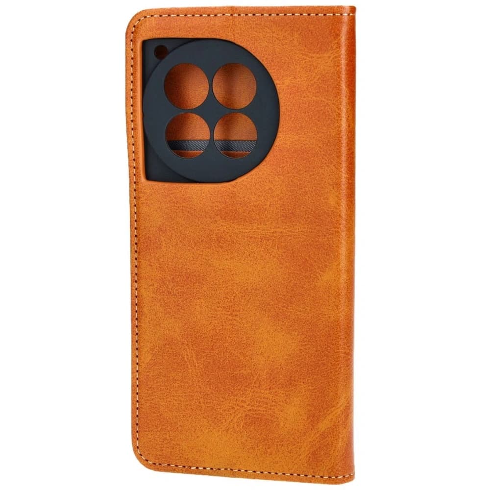 Etui s klopou Bizon Case Pocket Pro pro OnePlus 12R hnědé - 4