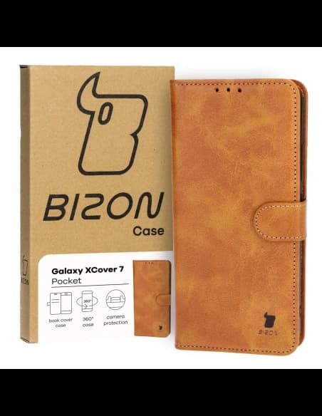 Bizon Case Pocket Samsung Galaxy Xcover7 maro