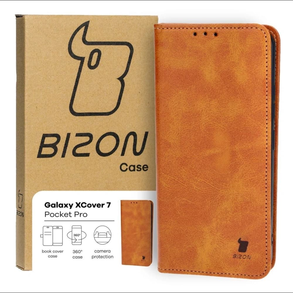 Caz Bizon Pocket Pro Samsung Galaxy Xcover7 maro