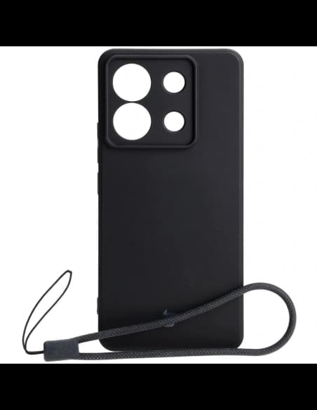 Bizon Case Silicone Sq Xiaomi Poco X6 / Xiaomi Redmi Note 13 Pro 5G black