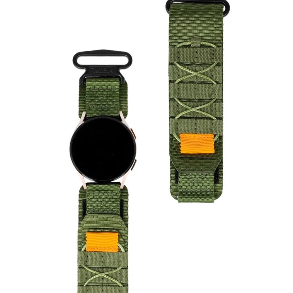 Bizon Strap Óra Adventure Samsung Galaxy Watch 20mm khaki