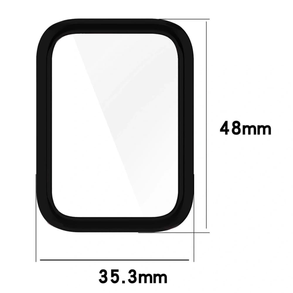 Etui Bizon Case Watch Felipe do Xiaomi Smart Band 8 Pro czarne - 2