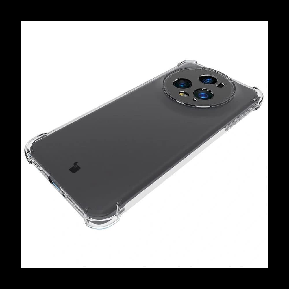 Pouzdro + 2x fólie Bizon Case Clear Pack pro Honor Magic5 Pro průhledné - 7