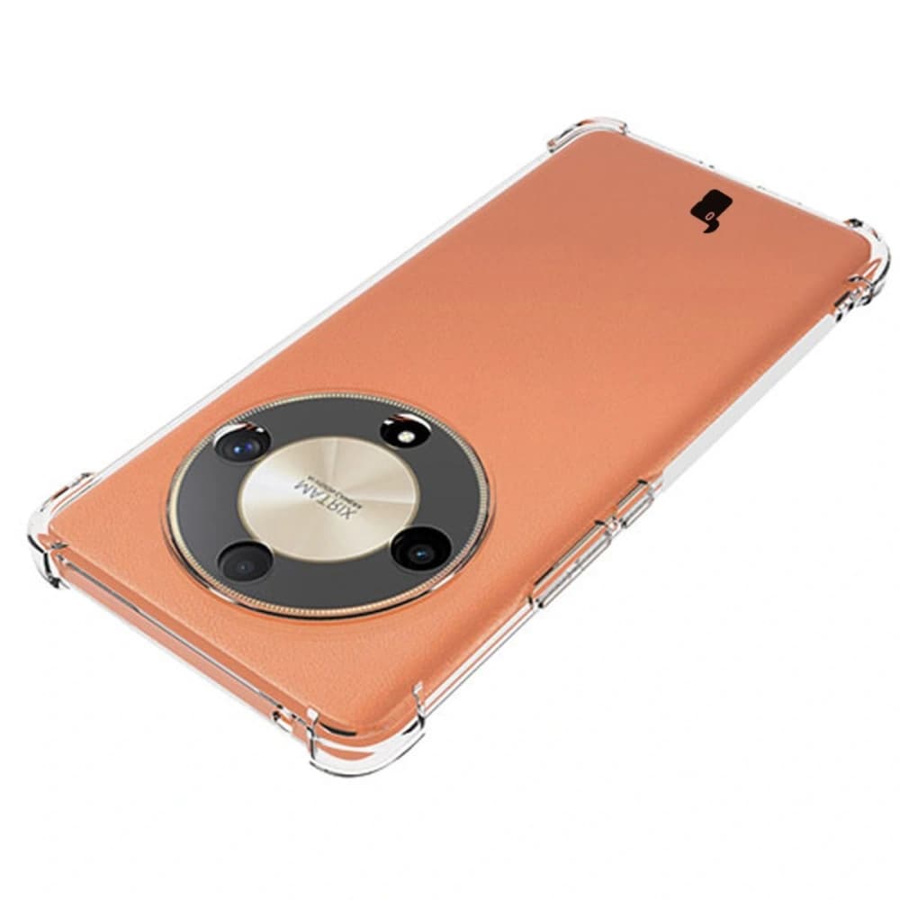 Bizon Case Clear Pack carcasă + 2x folie de protecție pentru ecran Honor Magic6 Lite transparentă - 4