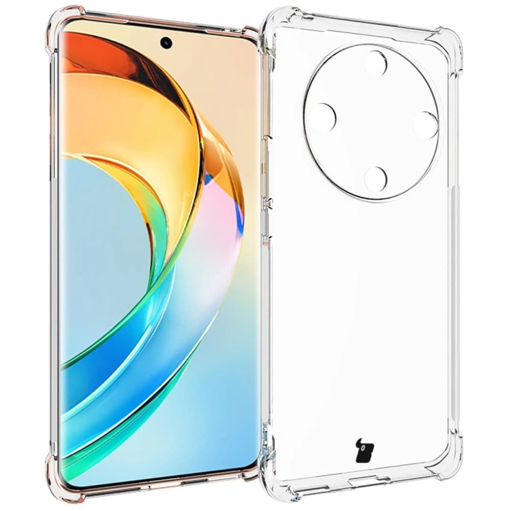 Bizon Case Clear Pack carcasă + 2x folie de protecție pentru ecran Honor Magic6 Lite transparentă - 15