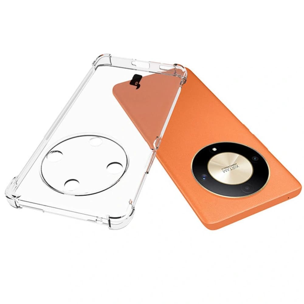 Bizon Case Clear Pack carcasă + 2x folie de protecție pentru ecran Honor Magic6 Lite transparentă - 17