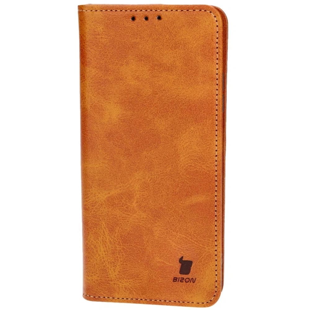 Etui s klopou Bizon Case Pocket Pro pro Motorola Moto G34 5G hnědé - 4