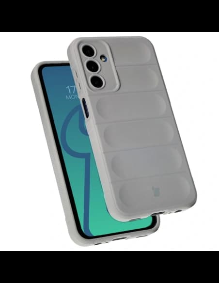 Pancéřové pouzdro Bizon Case Tur do Samsung Galaxy M15 5G jasně šedé