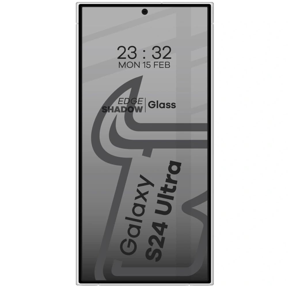 Bizon Glass Edge Shadow Samsung Galaxy S24 Ultra nuanțat cu un cadru negru - 3
