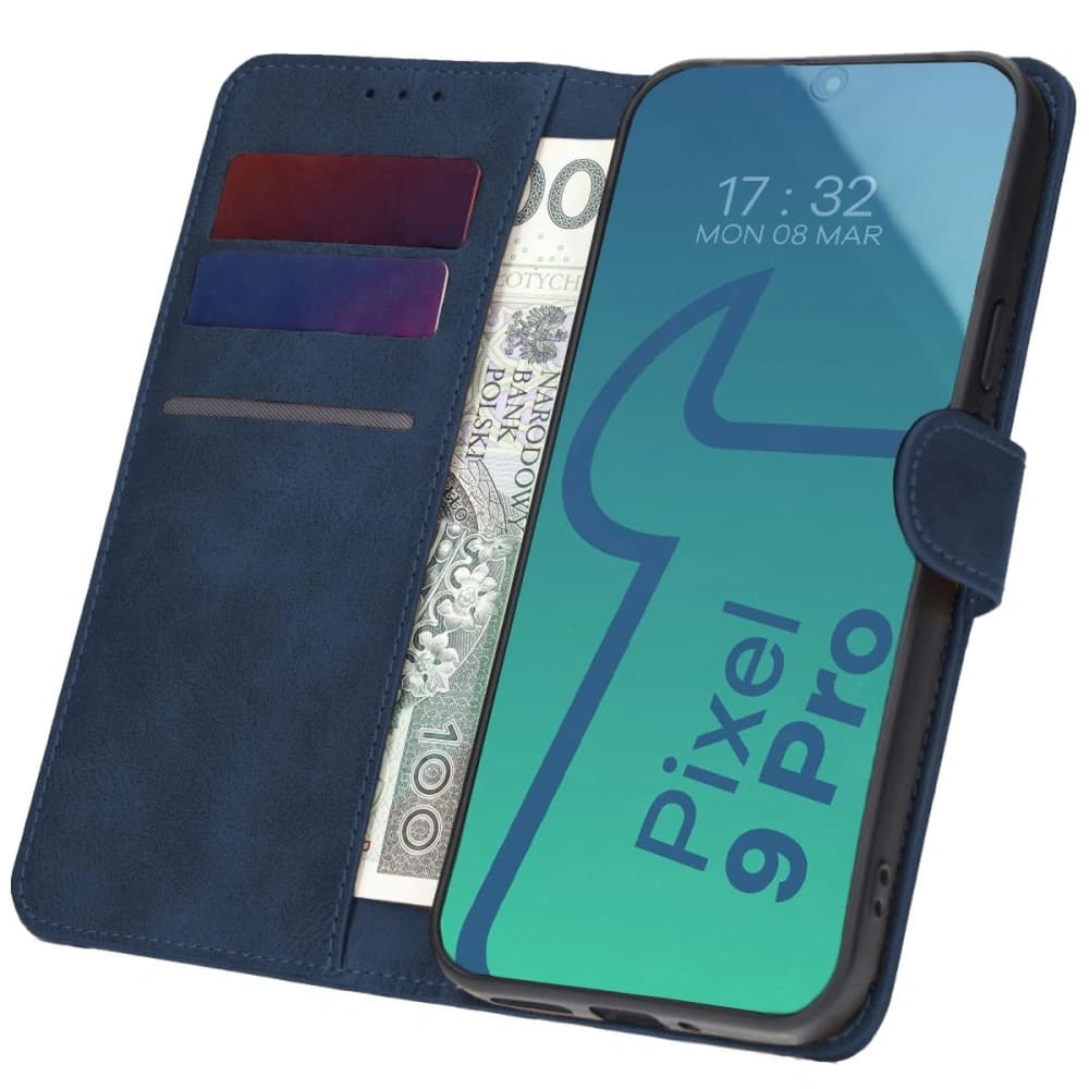 Bizon Case Pocket Google Pixel 9 Pro XL marineblau