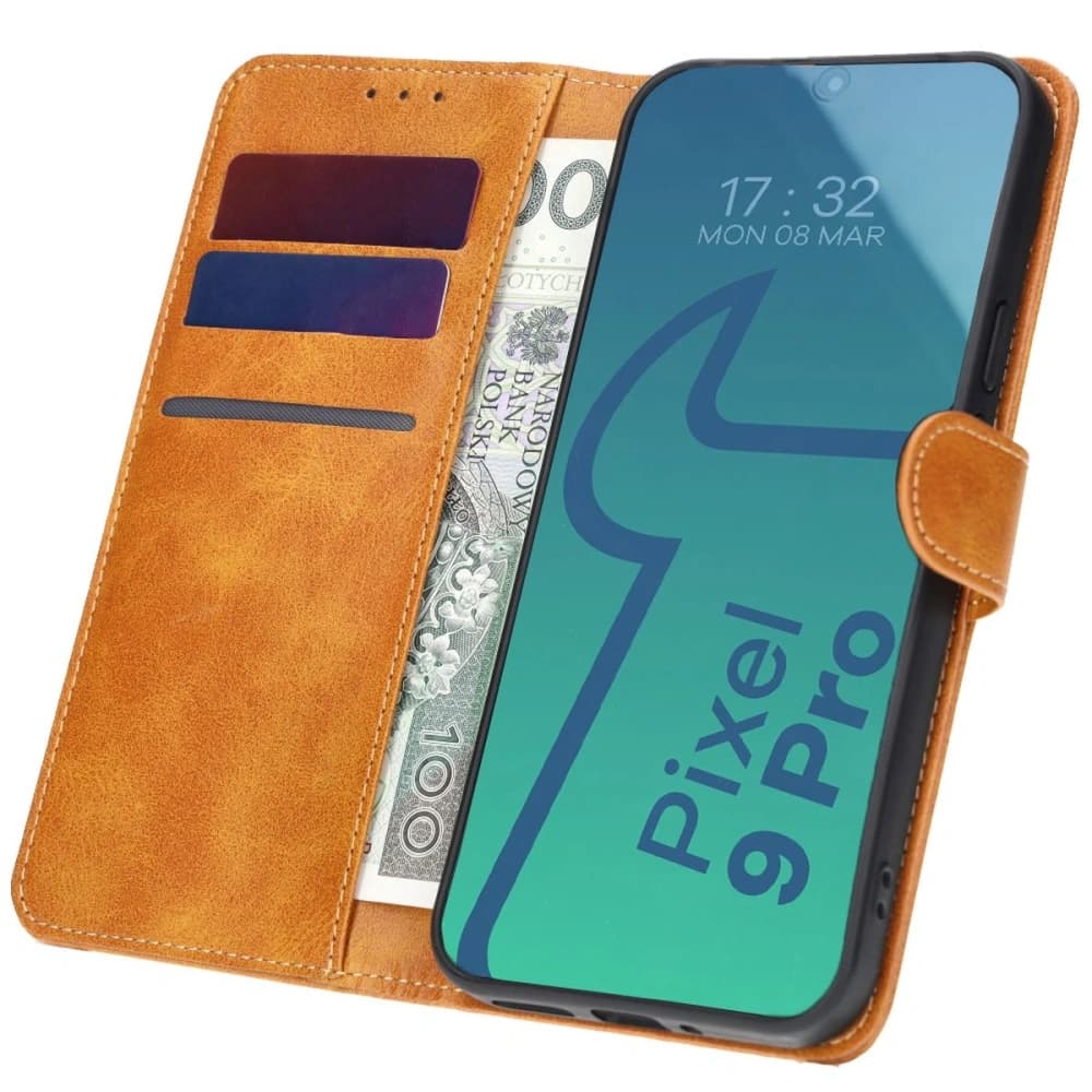 Bizon Case Pocket Google Pixel 9 Pro XL braun