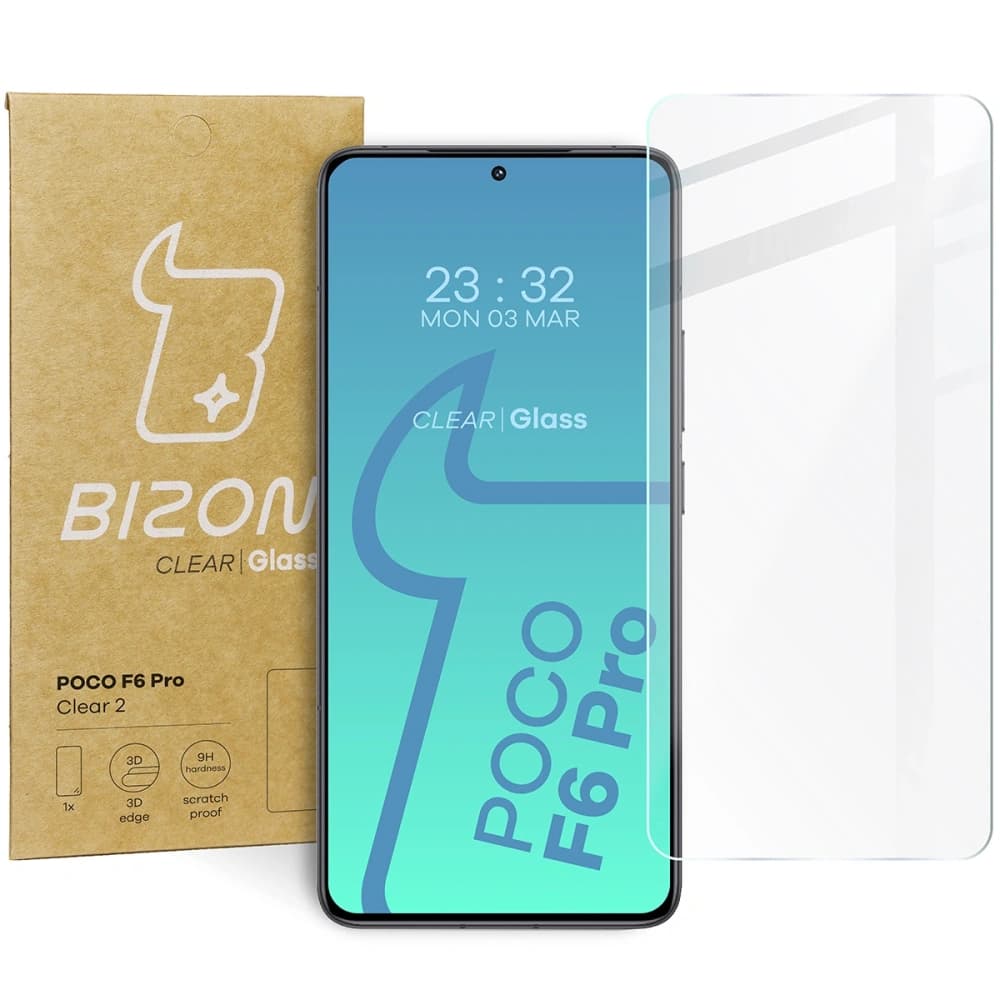 Bizon Glas Klar 2 Xiaomi Poco F6 Pro