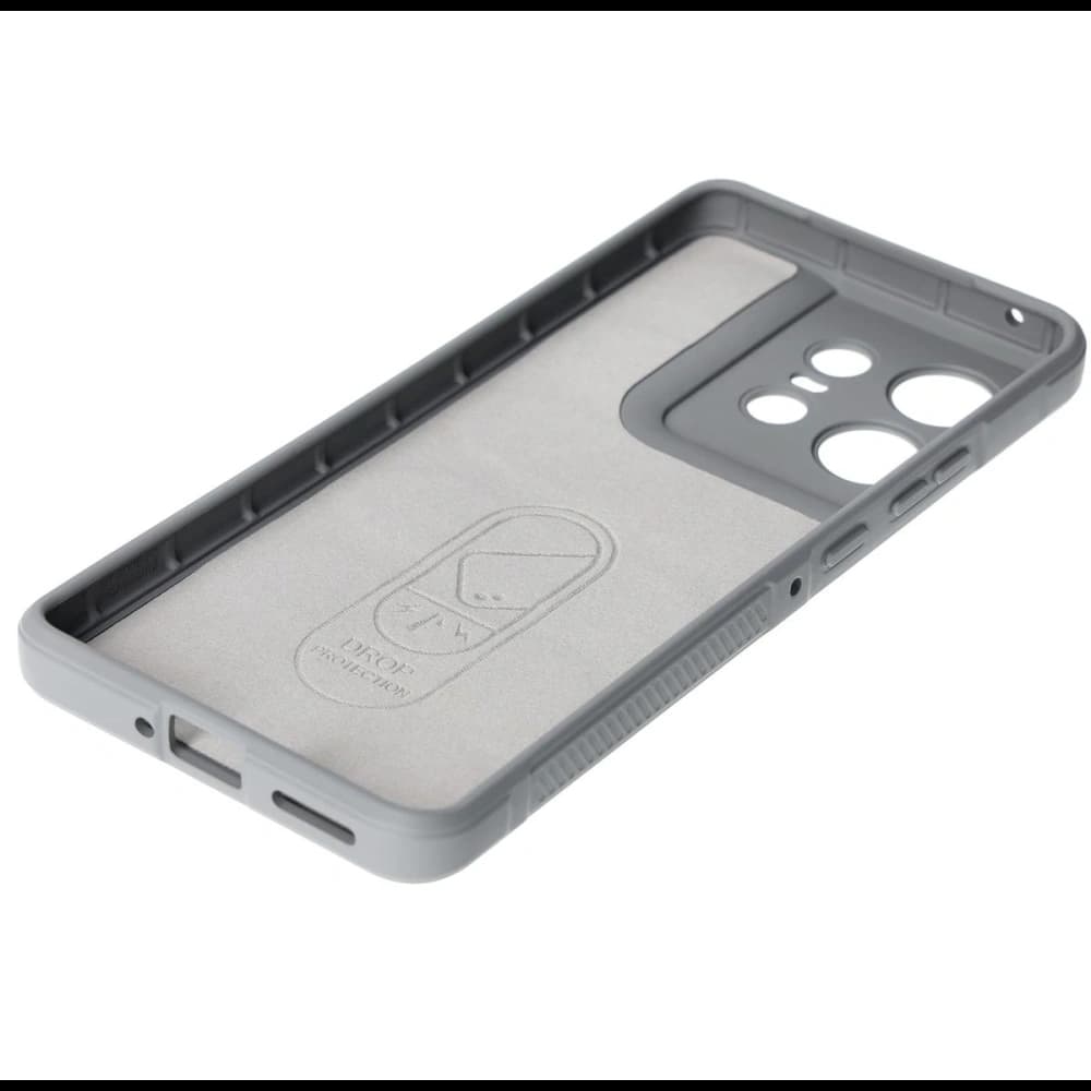 Pancéřové pouzdro Bizon Case Tur pro Motorola Edge 50 Pro světle šedé - 5