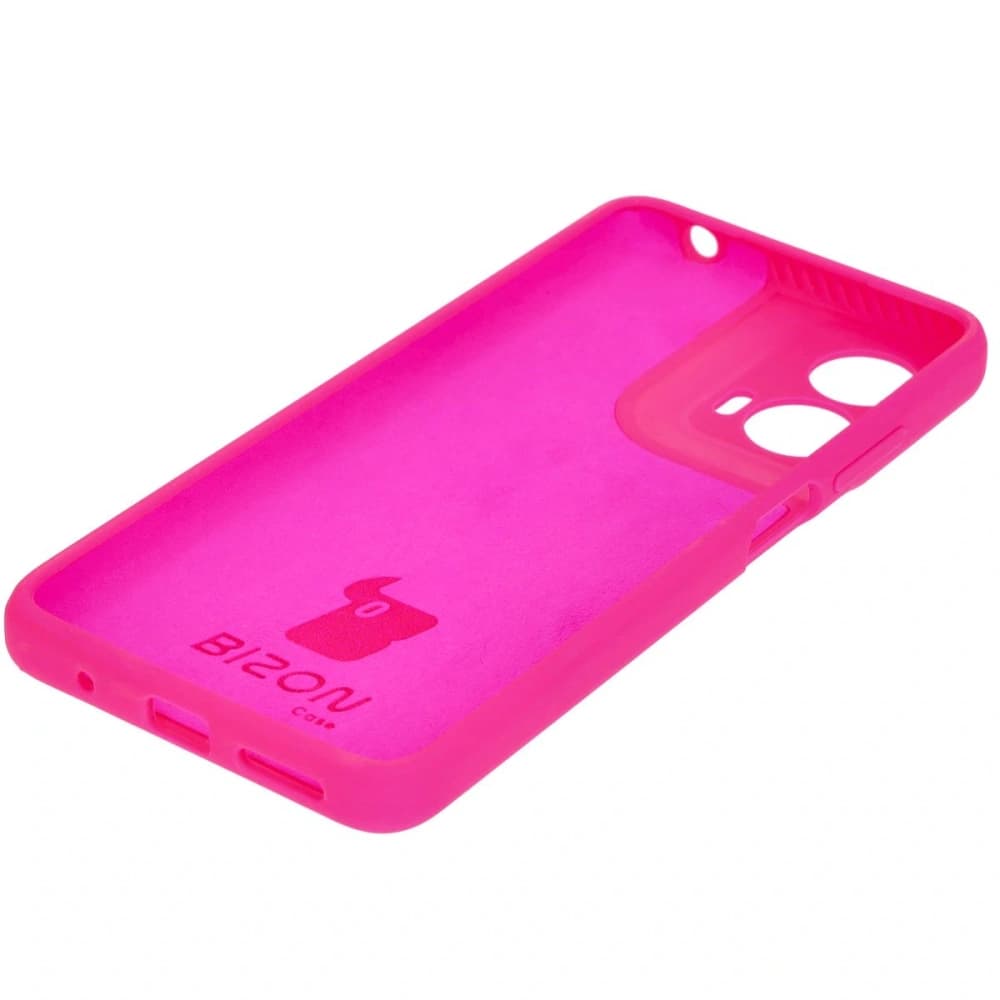 Silikonové pouzdro Bizon Soft Case pro Motorola Moto G24 / G24 Power neonově růžové - 8