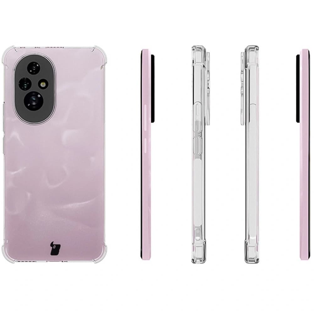 Flexibilní obal Bizon Case Salpa pro Honor 200 průhledný - 4