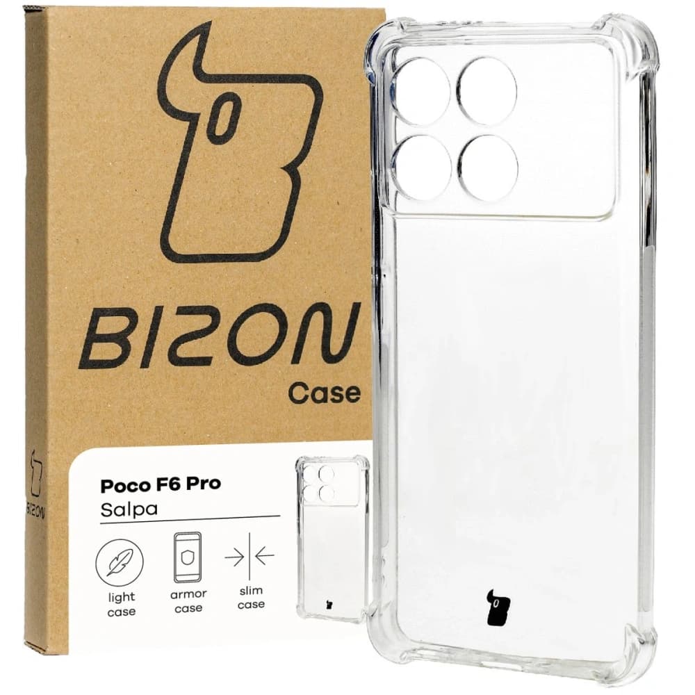 Bizon Case Salpa Xiaomi Poco F6 Pro clear