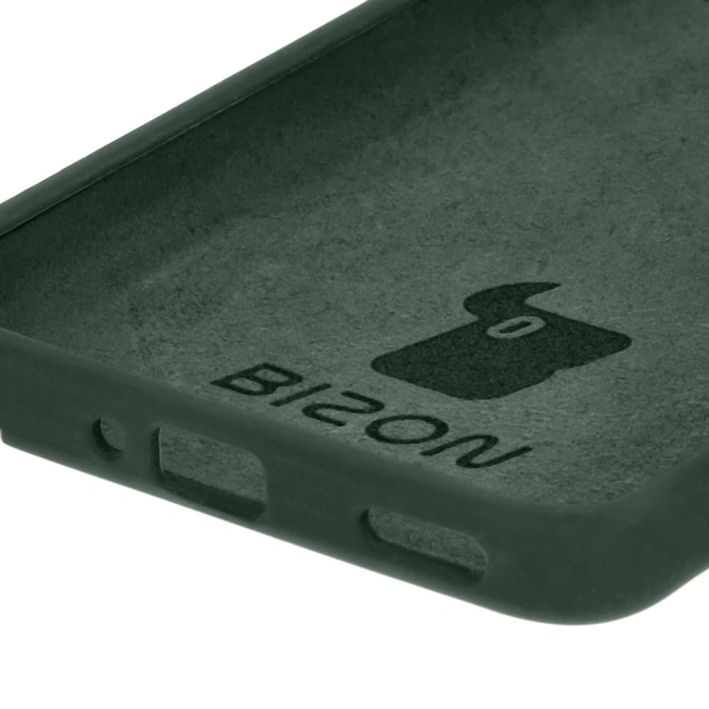 Silikonové pouzdro Bizon Soft Case pro Xiaomi Poco F6 Pro tmavě zelené - 9