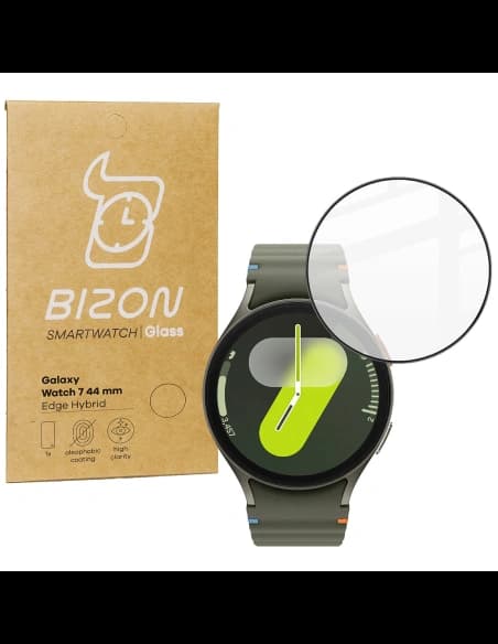 Bizon üvegóra Edge Hybrid Samsung Galaxy Watch 7 44 mm fekete