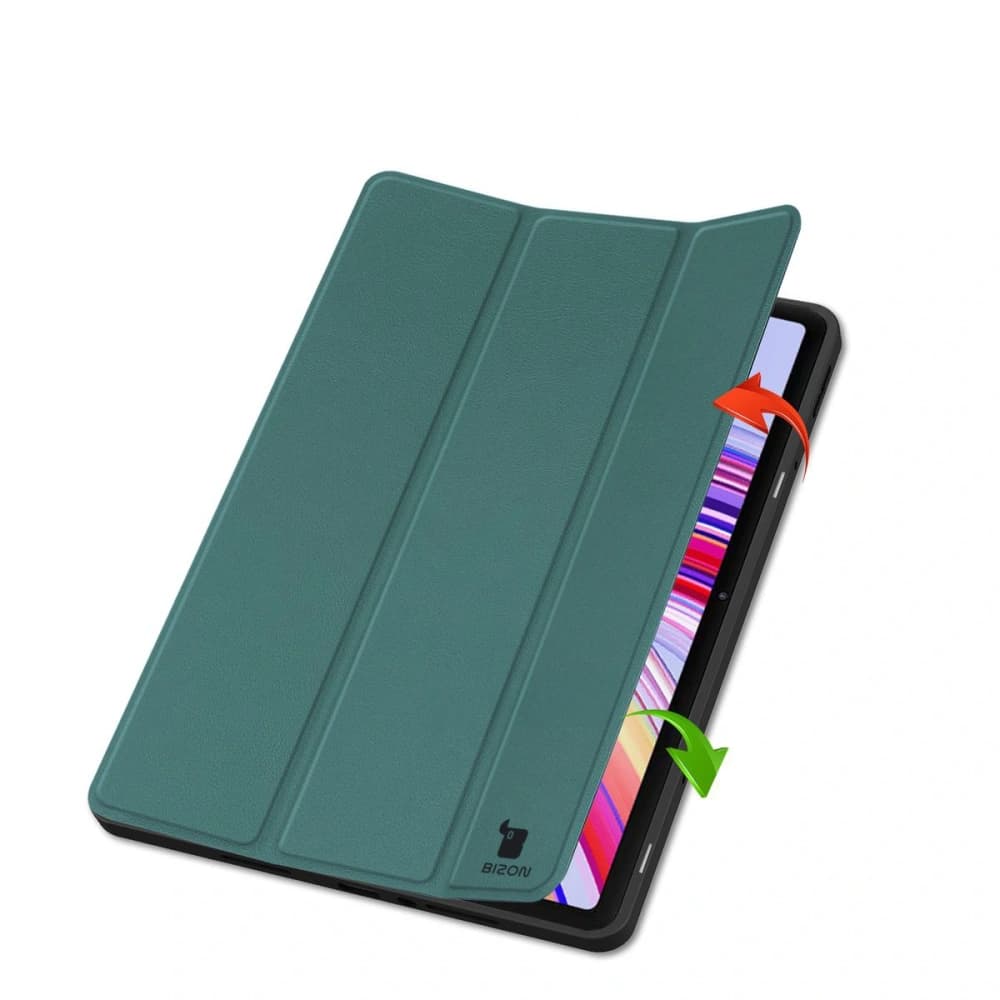 Etui s klopou Bizon Case Tab Lizard do Xiaomi Redmi Pad Pro 12.1 tmavě zelené - 4