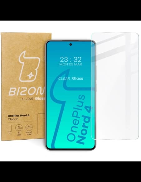 Bizon Glas Klar 2 OnePlus Nord 4