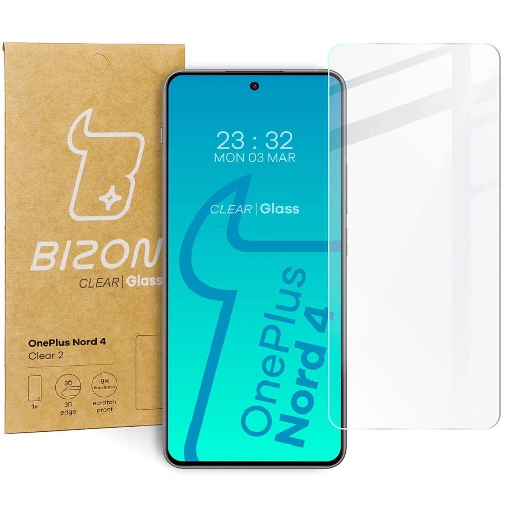 Bizon Glas Klar 2 OnePlus Nord 4
