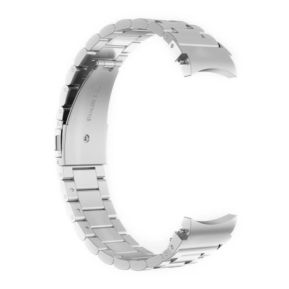 Bizon Strap Watch Aura Samsung Galaxy Watch FE/7/6/6 Classic/5/5 Pro/4/4 Classic silver - 6