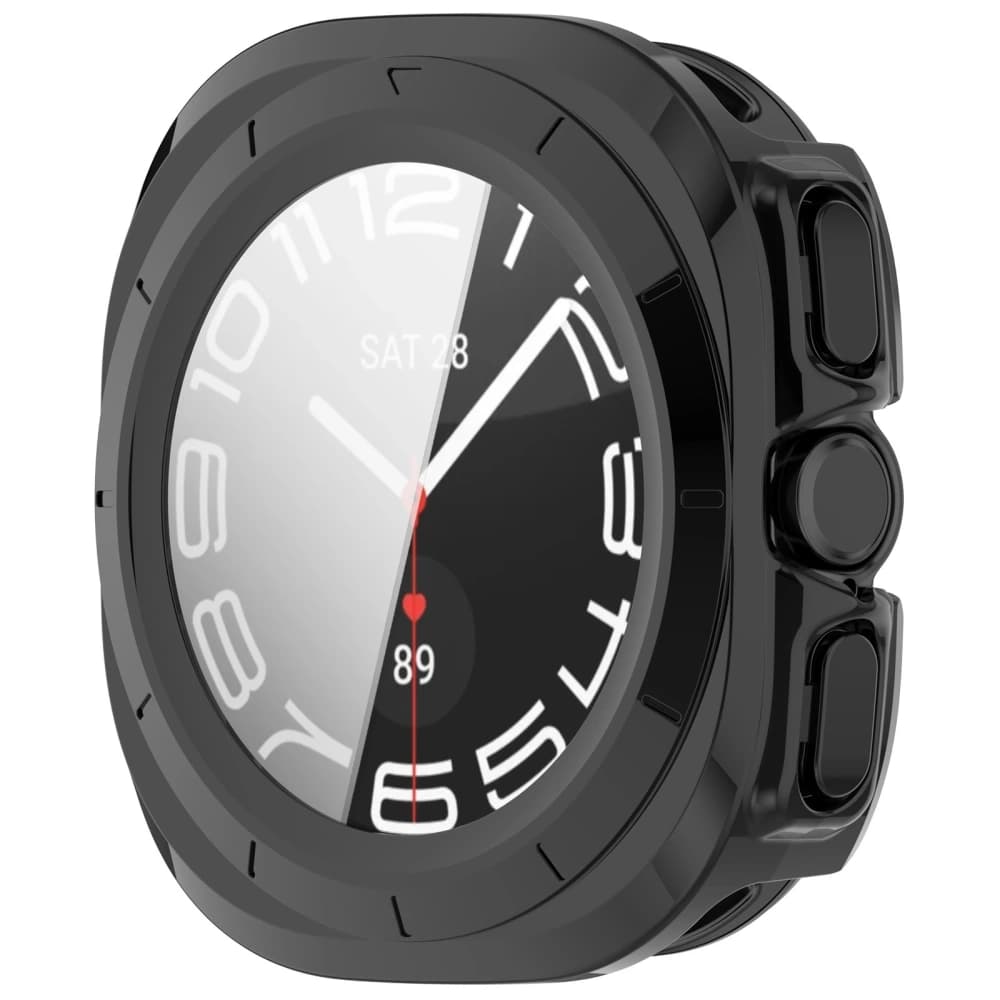 Bizon Case+Glass Uhr Samsung Galaxy Uhr Ultra 47 mm schwarz - 5