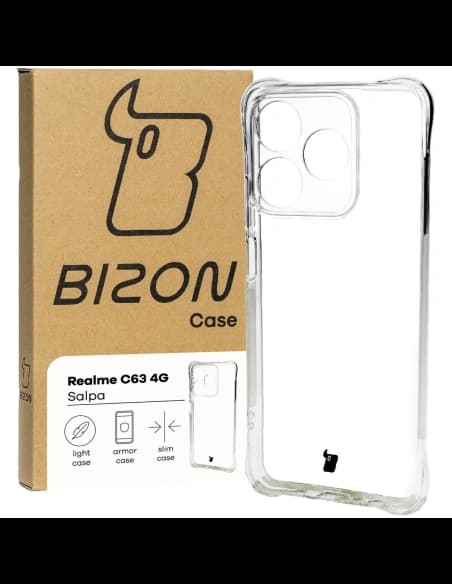 Bizon Case Salpa Realme C63 4G klar
