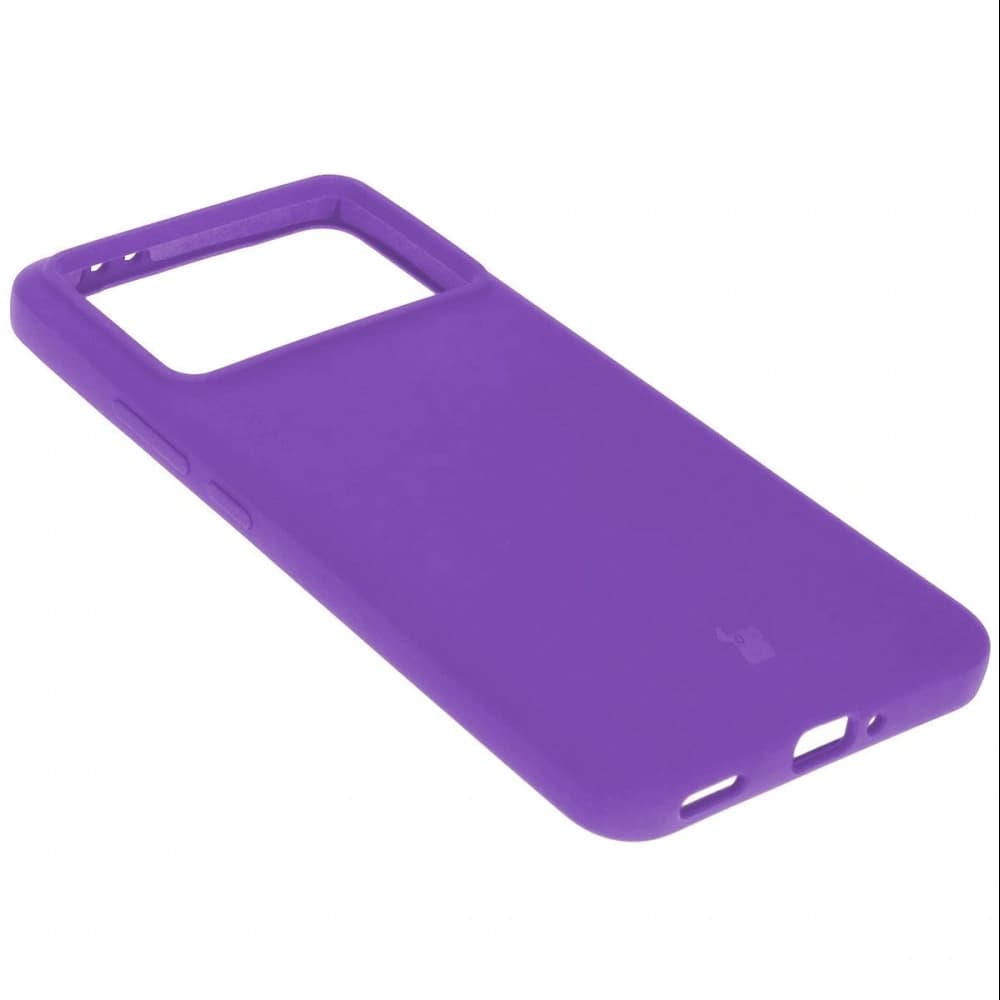 Silikonové pouzdro Bizon Soft Case pro Xiaomi Poco F6 Pro fialové - 7