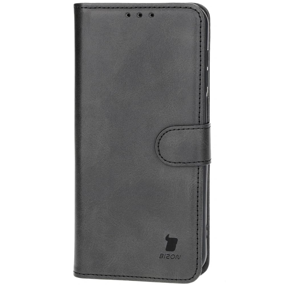 Etui s klopou Bizon Case Pocket do Samsung Galaxy M15 5G černé - 3