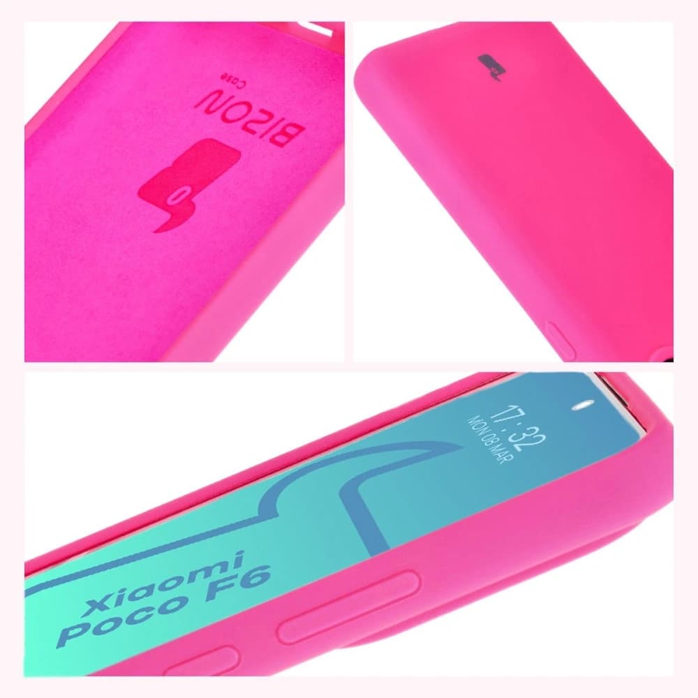 Bizon Soft Case Xiaomi Poco F6 neon pink - 11