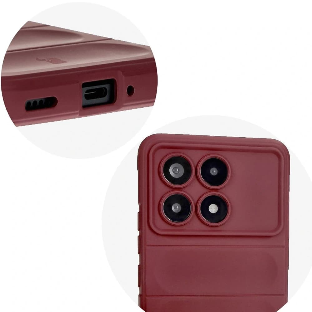 Pancéřové pouzdro Bizon Case Tur do Xiaomi Poco F6 Pro tmavě fialové - 11