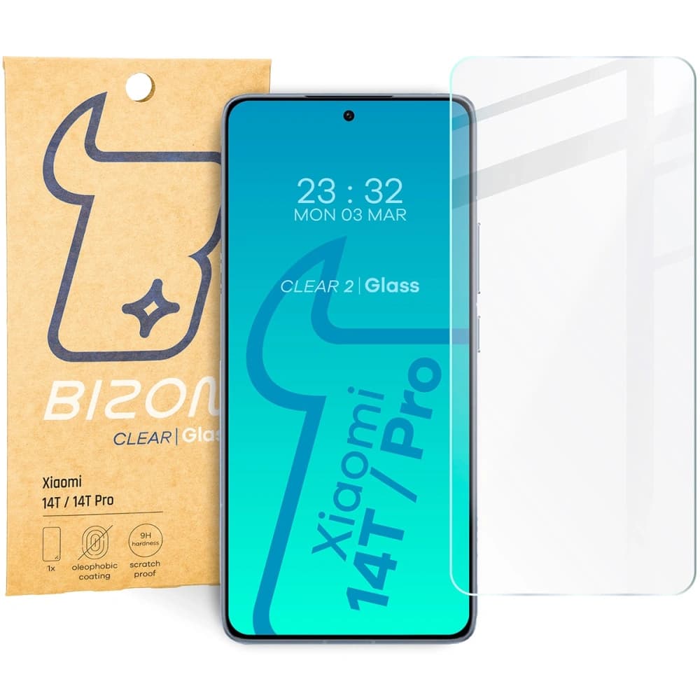 Bizon Glas Klar 2 Xiaomi 14T/14T Pro