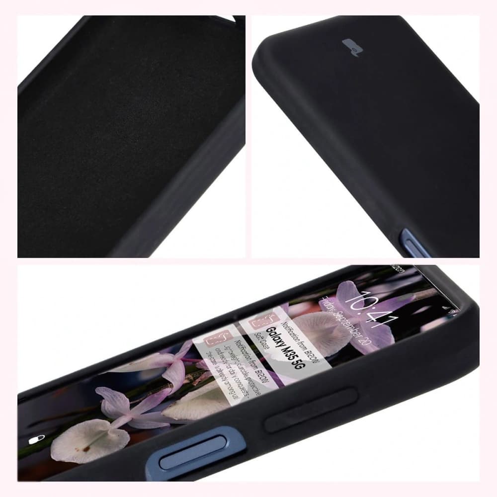 Bizon Soft Case Samsung Galaxy M35 5G negru - 11