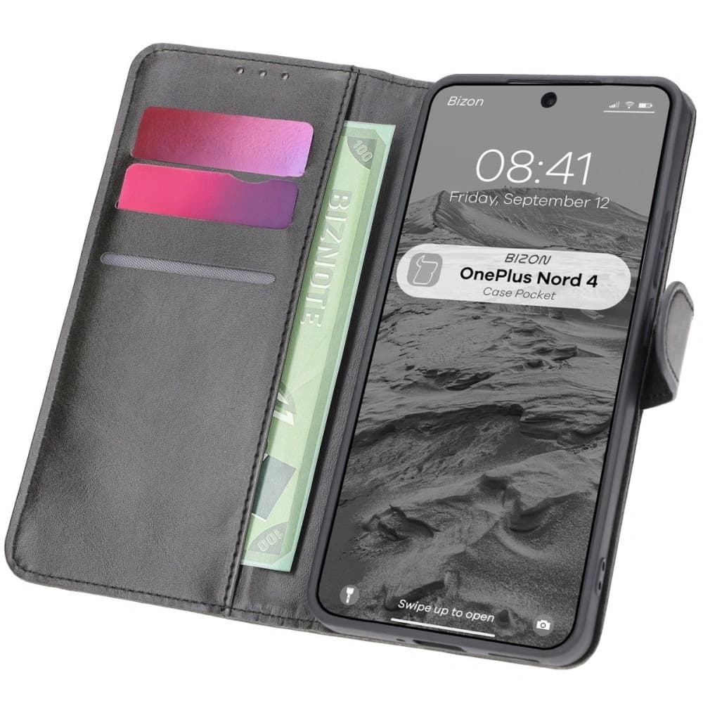 Bizon Case Tasche OnePlus Nord 4 schwarz